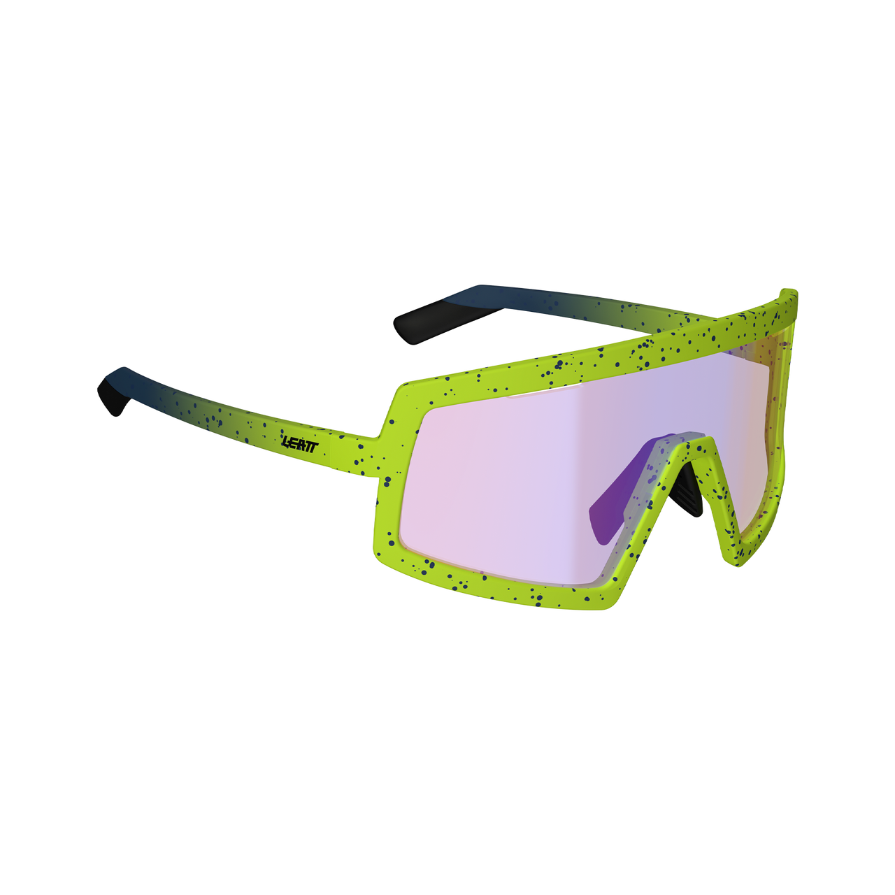 LEATT MADVIZ ONE Sluneční brýle Yellow Iriz Fuschia Lens