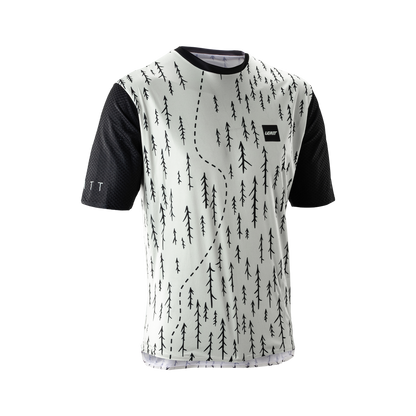 Maglia LEATT MTB TRAIL 3.0 Maniche Corte Bianca