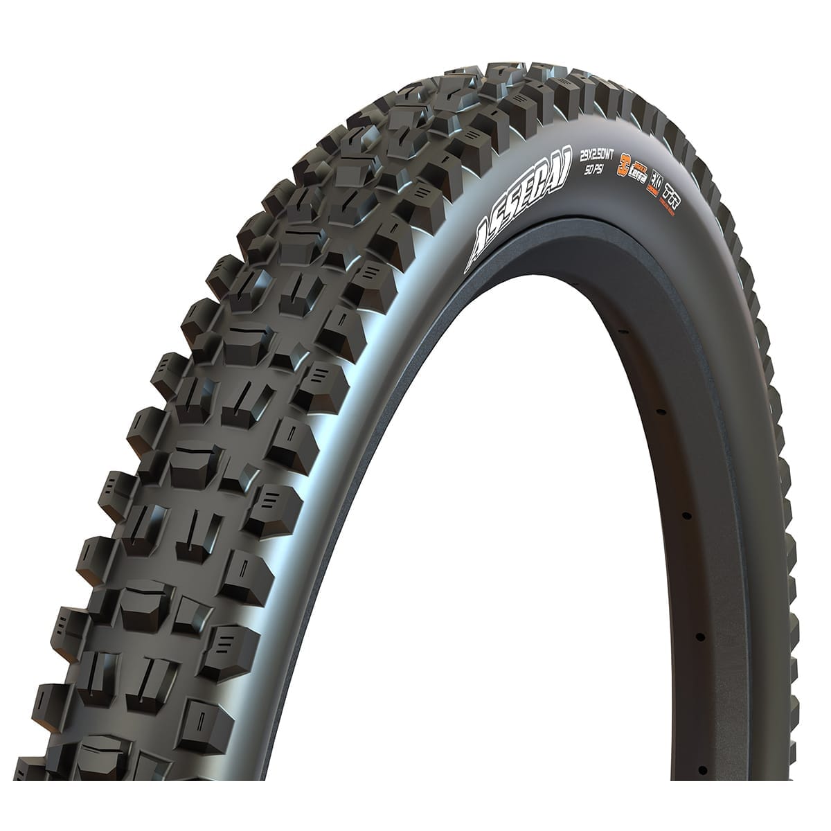 MAXXIS ASSEGAI 29x2.50 WT BikePark DH Tubeless Ready Rigid Sort dæk