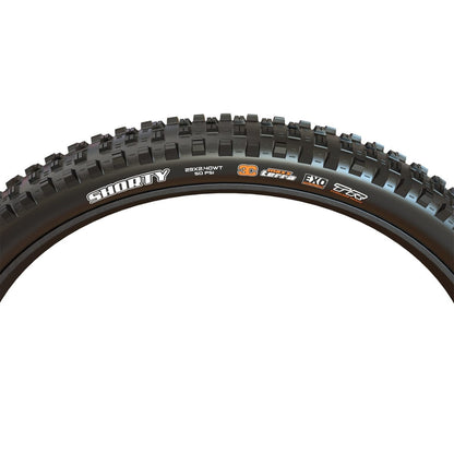 Pneu MAXXIS SHORTY 29x2.40 WT DH 3C MaxxGrip Tubeless Ready Flexível Preto