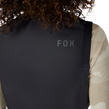 Ærmeløs FOX RANGER WIND-vest til damer, sort, 2026 – billede 5