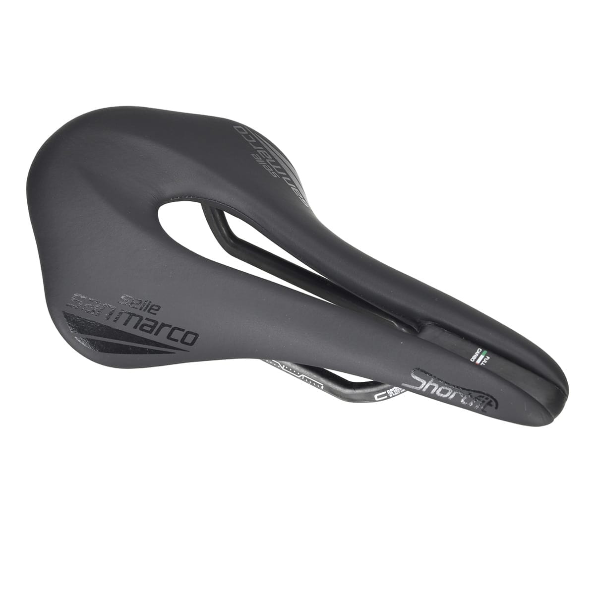 Saddle SELLE SAN MARCO SHORTFIT OPEN FIT SUPERLEGGERA WIDE Carbon rails