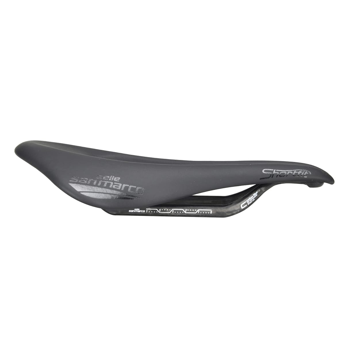 Saddle SELLE SAN MARCO SHORTFIT OPEN FIT SUPERLEGGERA WIDE Carbon rails