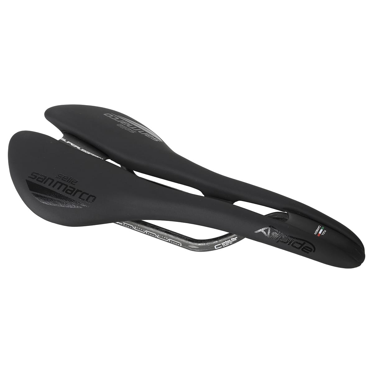 SADDLE SAN MARCO ASPIDE SUPERLEGGERA OPEN FIT NARROW Kolfiberräcken