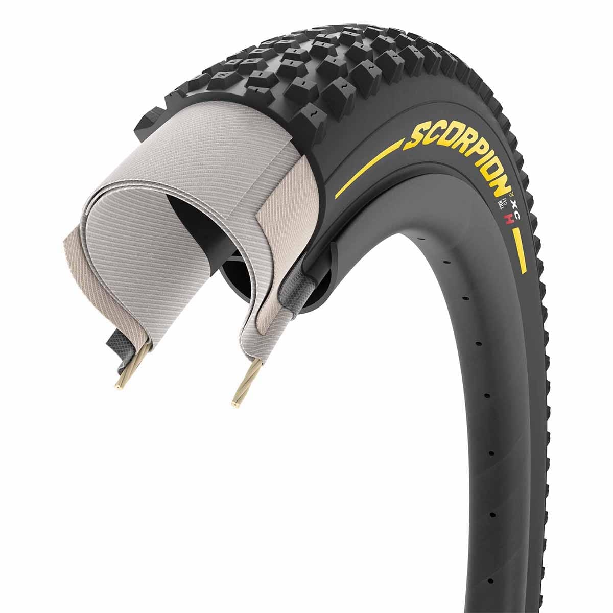 PIRELLI SCORPION XC H COLOUR EDITION 29x2.20 ProWall Tubeless Ready Soft 3774900 dæk