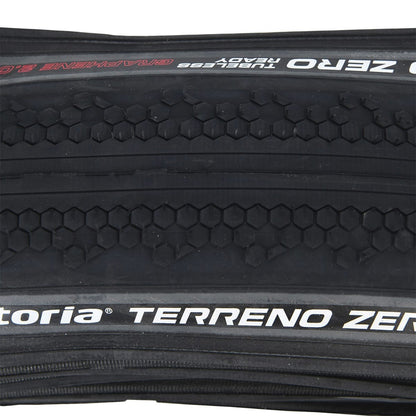 Reifen VITTORIA TERRENO ZERO GRAVEL ENDURANCE Graphene G2.0 700x45c Tubeless Ready Grau
