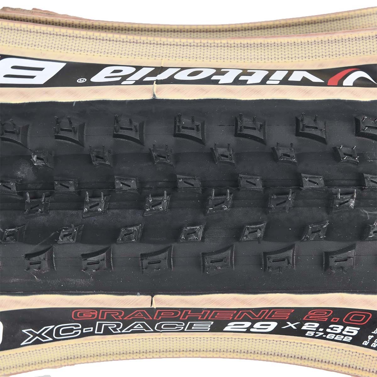 VITTORIA BARZO XC RACE 29x2.35 4C Graphene 2.0 Tubeless Ready Soft Beige Sidewall Dæk