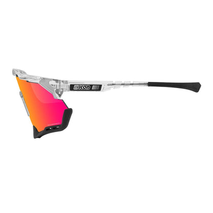 Glasögon SCICON AEROSHADE Genomskinlig Iridium Röd
