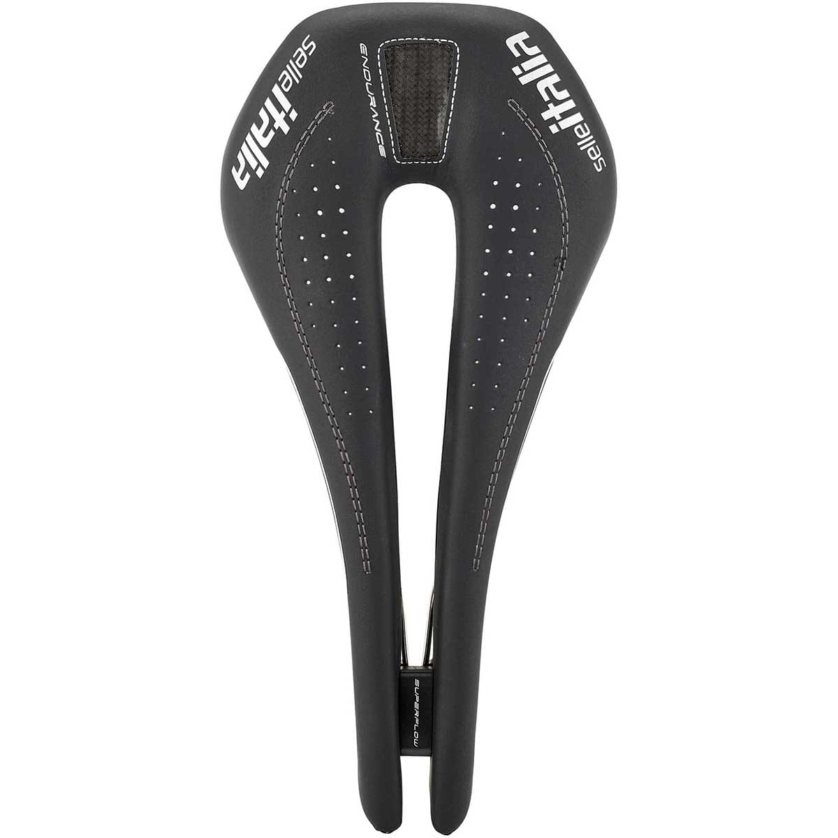 Saddle SELLE ITALIA NOVUS Endurance TI 316 Superflow L Rails Ti316
