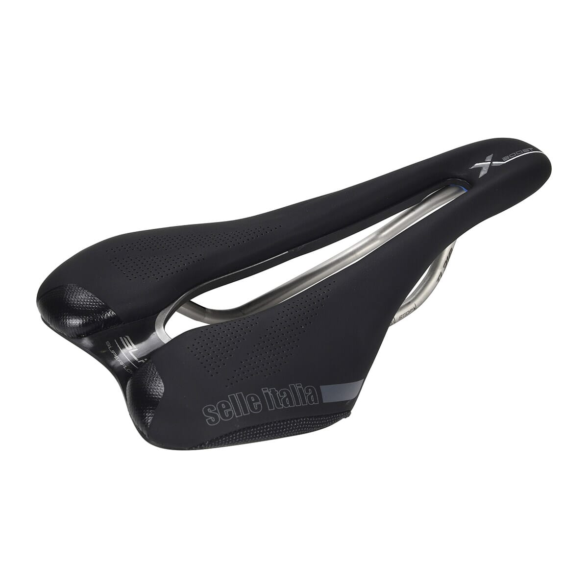Saddle SELLE ITALIA SLR Boost X-Cross SUPERFLOW L Rails TI316