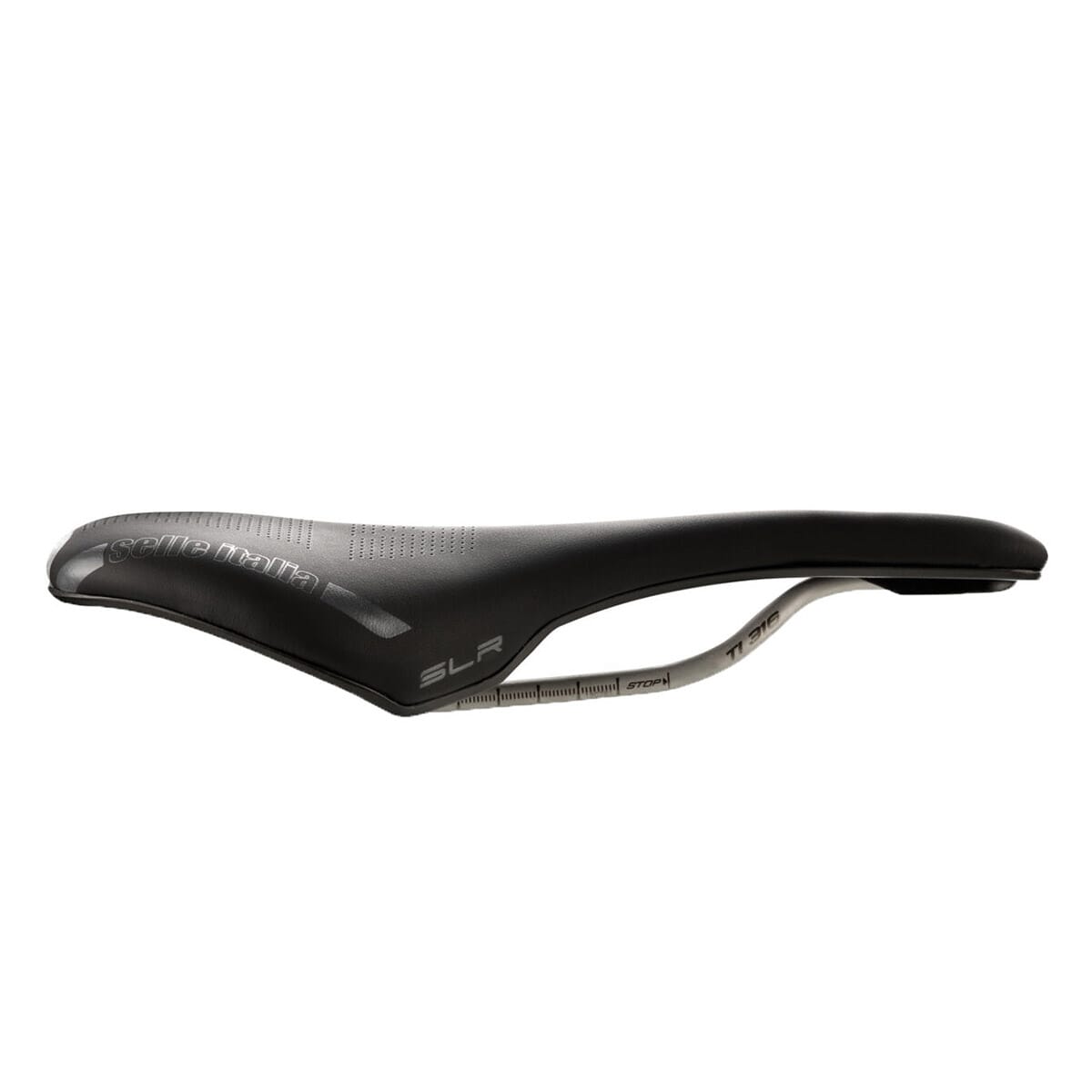 Saddle SELLE ITALIA SLR BOOST GRAVEL SUPERFLOW S Rails Ti316