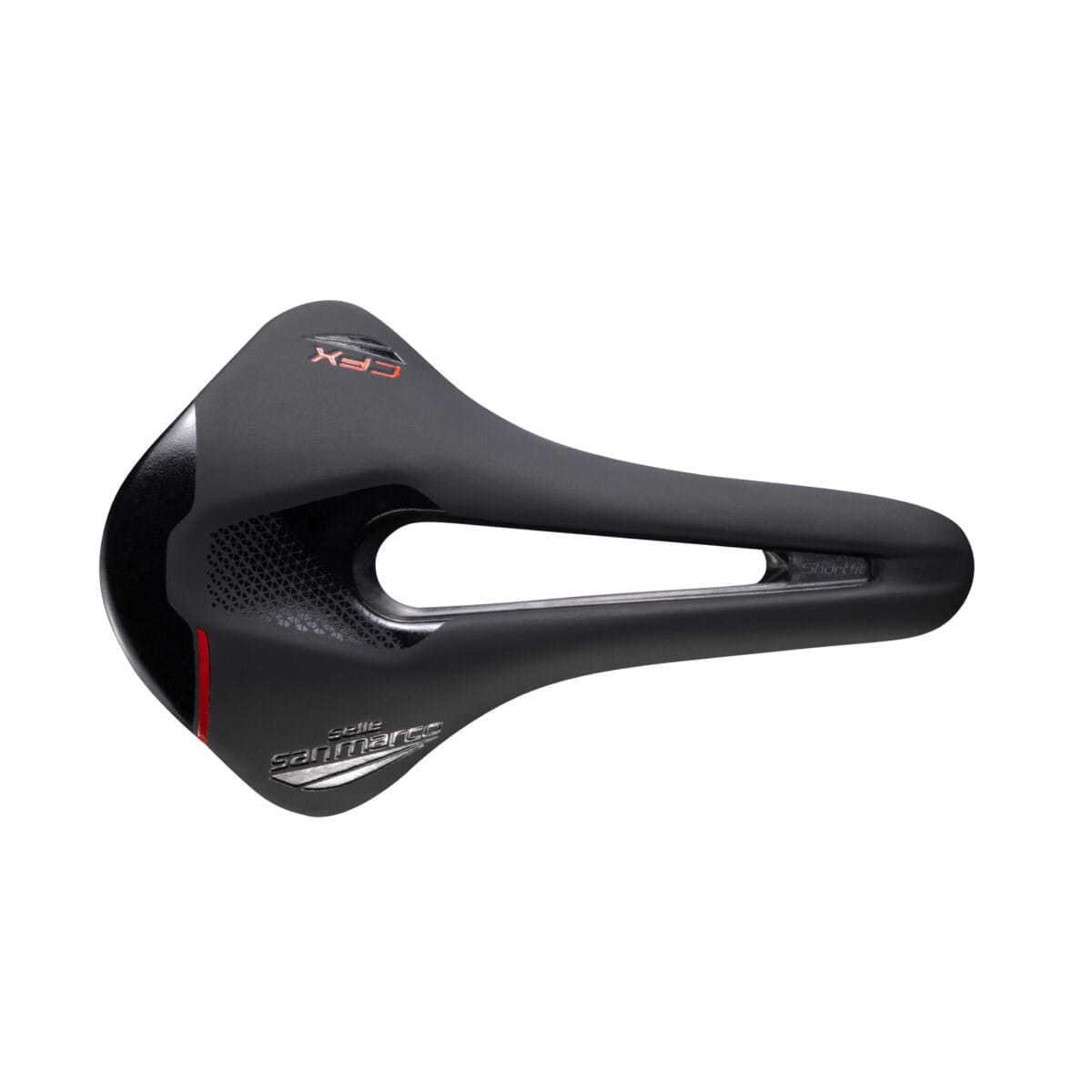 SADDLE SADDLE SAN MARCO SHORTFIT 2.0 OPEN-FIT CARBON FX Narrow Rails Carbon