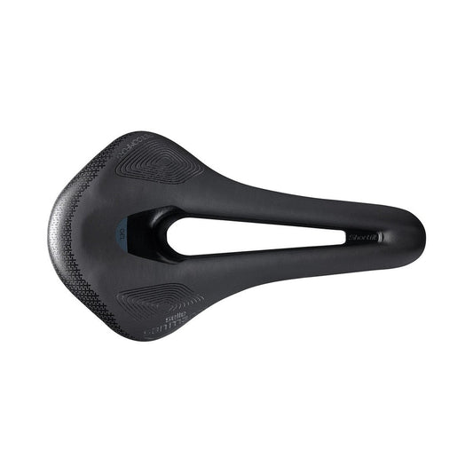 SAN MARCO SHORTFIT 2.0 SUPERCOMFORT OPEN-FIT RACING S3 Width 140mm Xsilite Steel Rails Saddle
