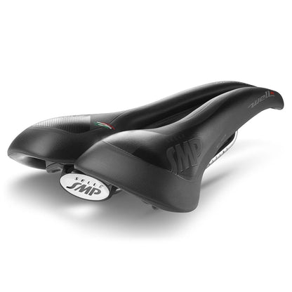 Selim SMP WELL M1 GEL largura 163mm carris de aço