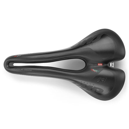 Selim SMP WELL M1 GEL largura 163mm carris de aço