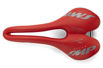 Selim SMP VT30 Largura 155mm Rails Aço Vermelho
