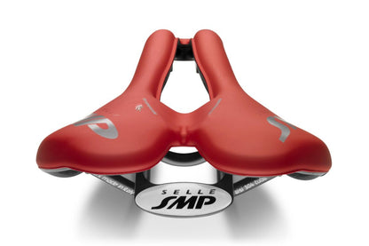 Selim SMP VT30 Largura 155mm Rails Aço Vermelho