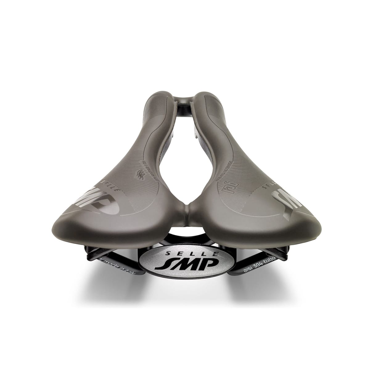 Selle SMP VT20C GEL Largeur 144mm Rails Carbone Marron