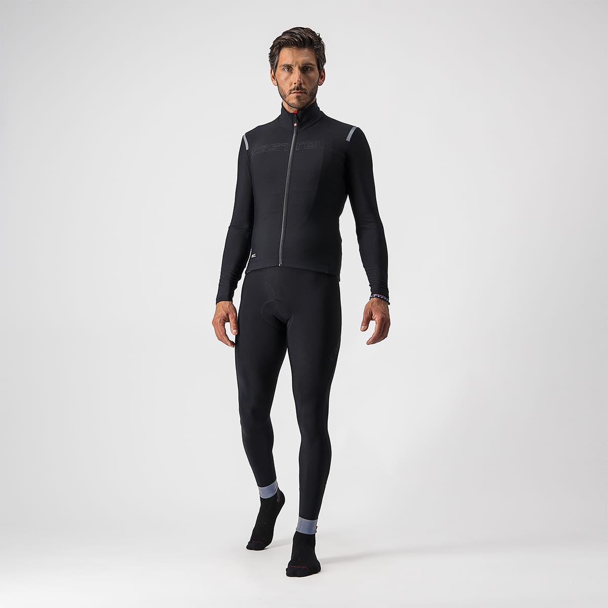 Maglia CASTELLI TUTTO NANO RoS Maniche Lunghe Nera