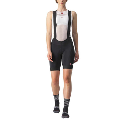 CASTELLI ENDURANCE Women's Short Bib Shorts Black