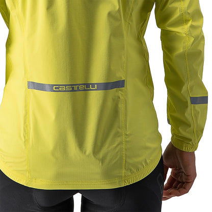 Giacca CASTELLI EMERGENCY 2 RAIN Donna Gialla