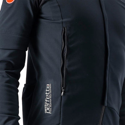 Giacca CASTELLI CONVERTIBLE PERFETTO ROS 2 Nero/Nero Reflex