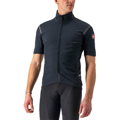 Giacca CASTELLI CONVERTIBLE PERFETTO ROS 2 Nero/Nero Reflex