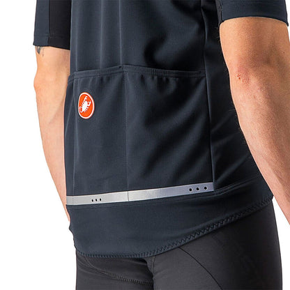 CASTELLI GABBA ROS 2 Short Sleeve Jersey Black/Black Reflex