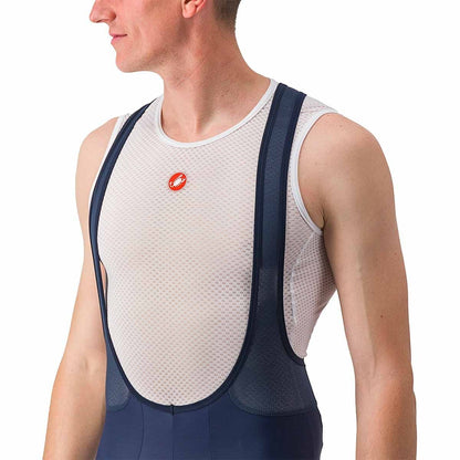 Korte Bretelsbroek CASTELLI ENTRATA 2 Blauw