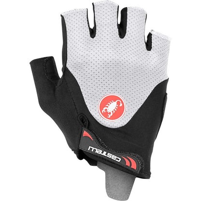 CASTELLI ARENBERG GEL 2 Short Gloves White/Black