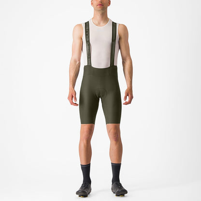 CASTELLI ESPRESSO Bib Shorts Khaki
