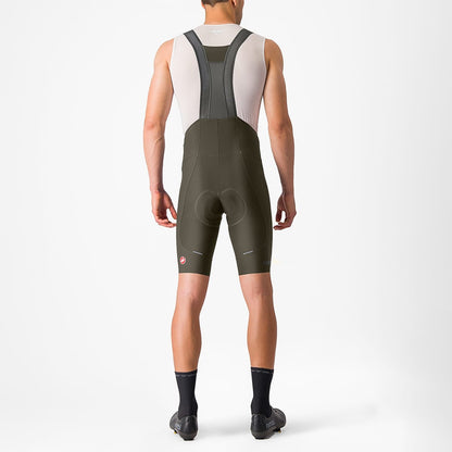 CASTELLI ESPRESSO Khaki Short Bib Shorts