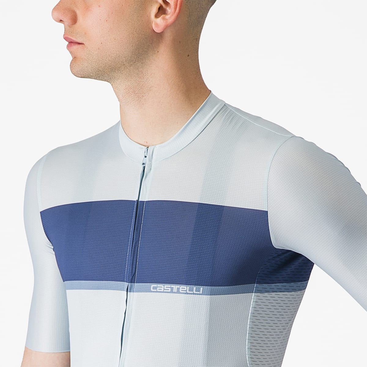 CASTELLI TRADIZIONE Lyhythihainen paita Sininen