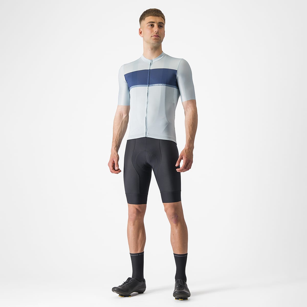 CASTELLI TRADIZIONE Lyhythihainen paita Sininen