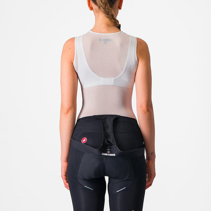 CASTELLI PRO MESH Women's Technical Base Layer Sleeveless White