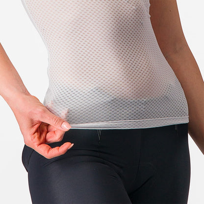CASTELLI PRO MESH Women's Technical Base Layer Sleeveless White