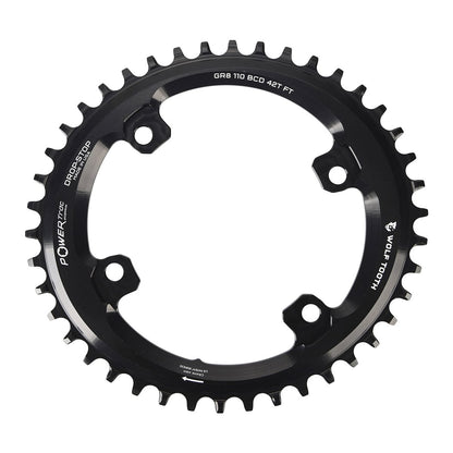 Oválný mono převodník 11r WOLF TOOTH Shimano GRX RX810 / RX600 110 mm
