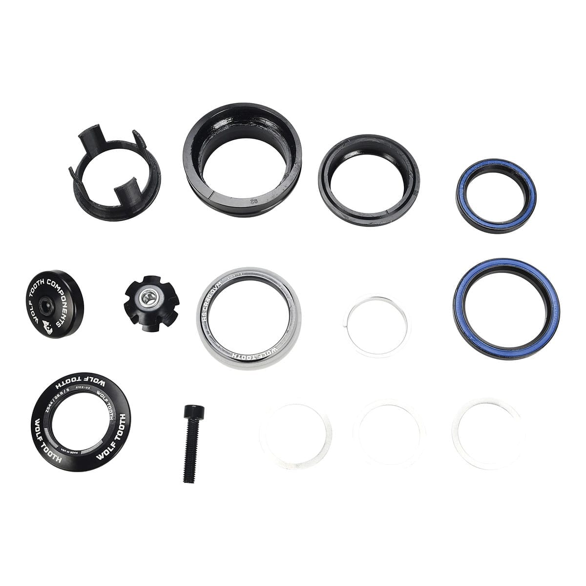 WOLF TOOTH PREMIUM Angleset 1° Kurz ZS44/EC49 schwarz