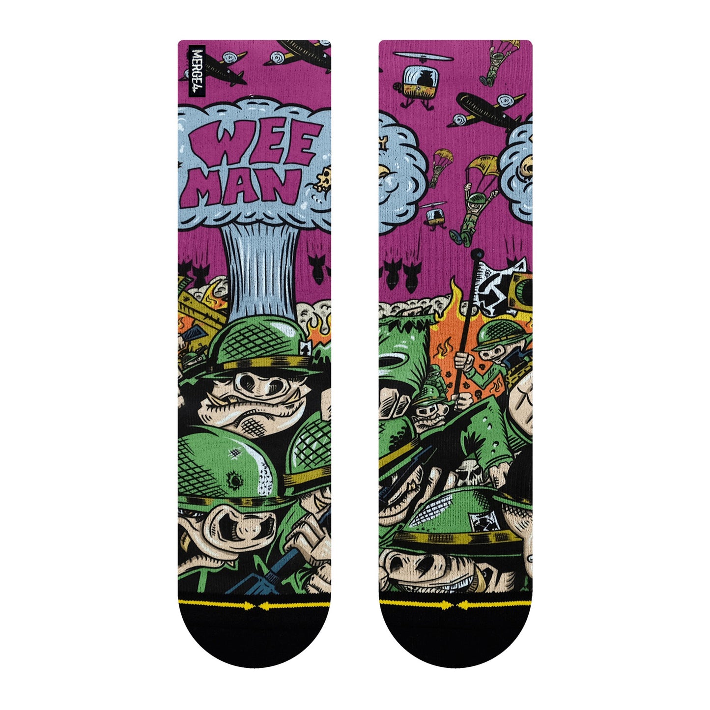 Chaussettes MERGE4 WEEMAN WAR PIGS