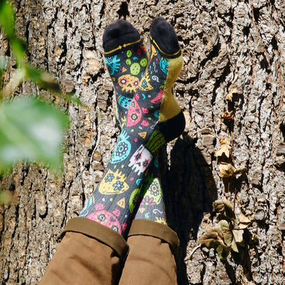 MERGE4 WALMAZAN SUGAR SKULL Socks