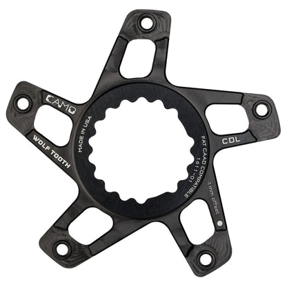 Vevstjärna WOLF TOOTH CAMO M1 Cannondale Direct Mount Offset -1mm Svart