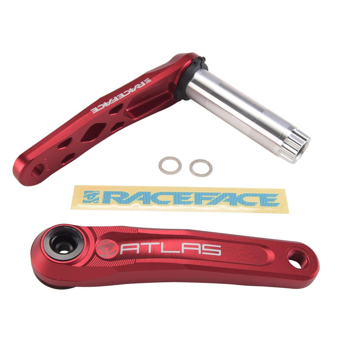 RACE FACE ATLAS CINCH cranks Casing 68/73 mm Red