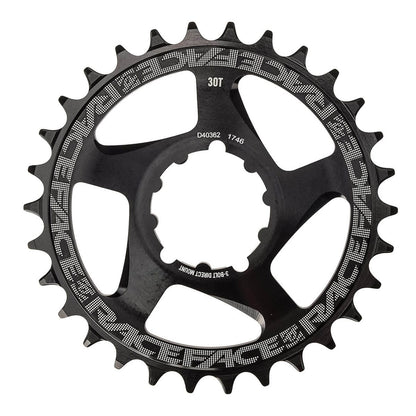 Yksinkertainen ketjupyörä RACE FACE NARROW WIDE 9/10/11/12V Direct Mount Yhteensopiva SRAM Musta