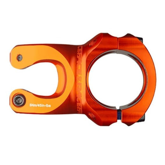 Stelo RACE FACE TURBINE-R 0° Ø 35 mm Arancione
