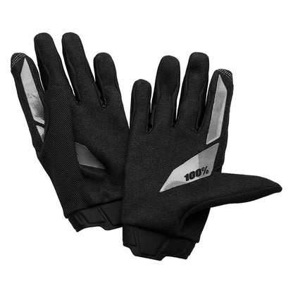 100% RIDECAMP Long Gloves Black