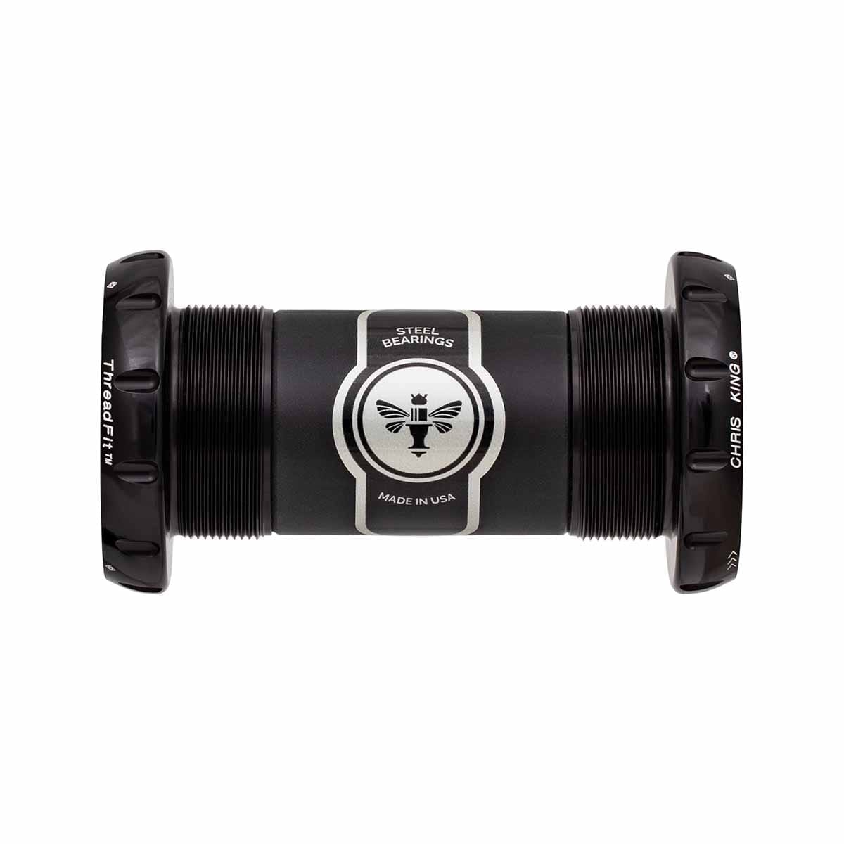 CHRIS KING ThreadFit 30 68/73 mm Sram DUB Ceramic Musta kampiakseli