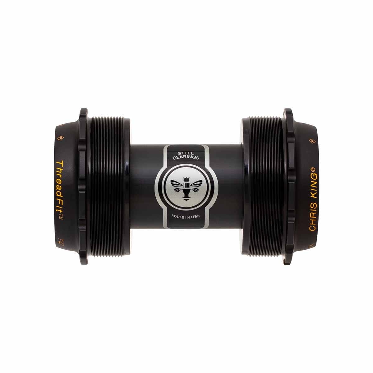 Pedalbox CHRIS KING ThreadFit T47 24x 68/73 mm Schwarz Matt