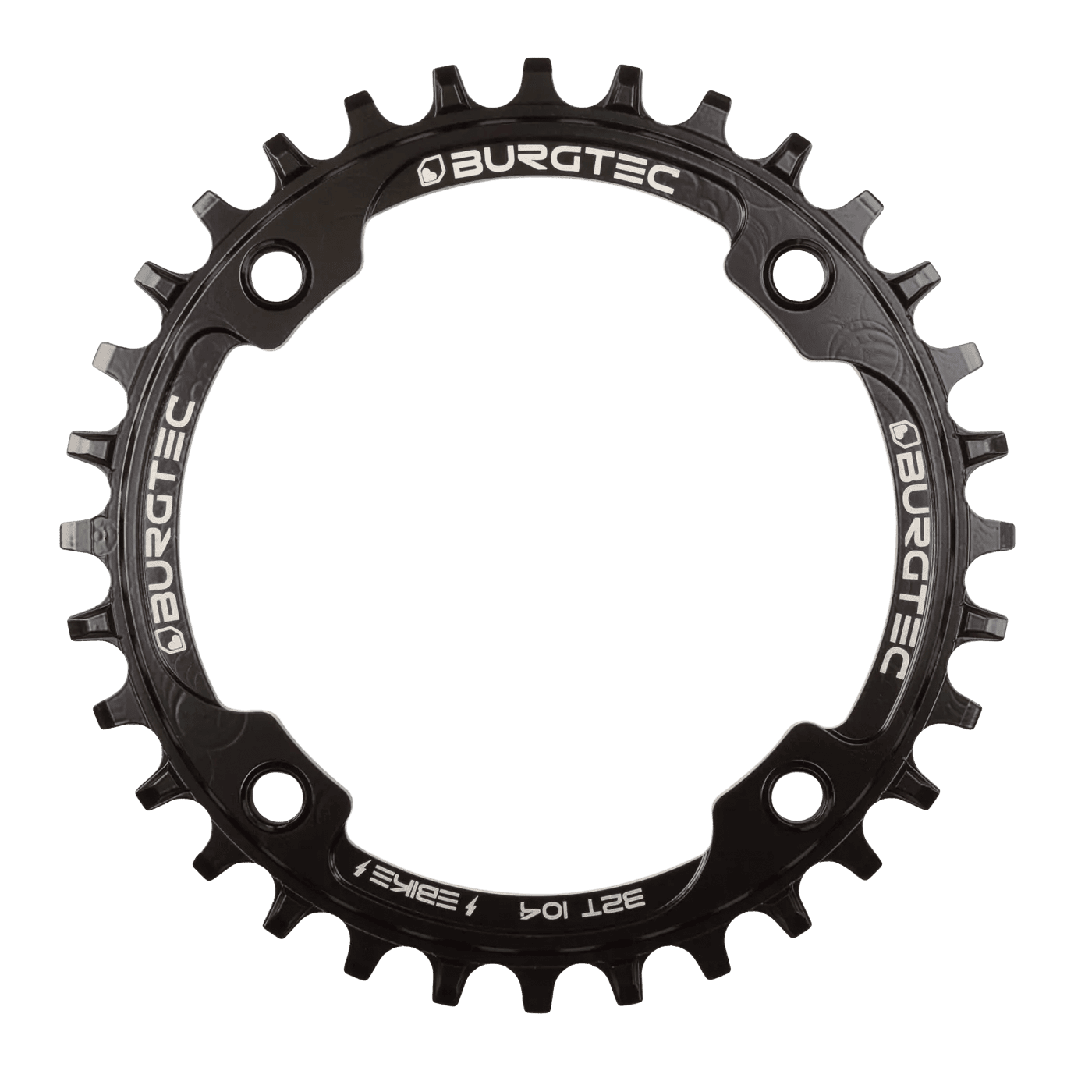 Plateau Mono BURGTEC E-BIKE THICK THIN Extérieur 104mm