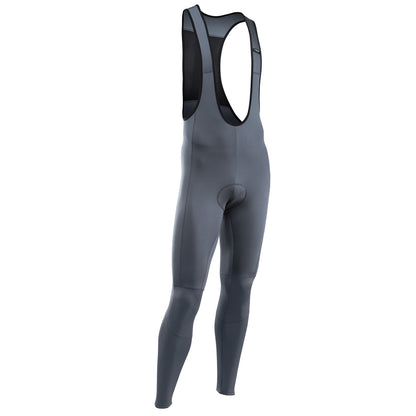 Дълъг велосипеден клин с презрамки NORTHWAVE ACTIVE GEL сив