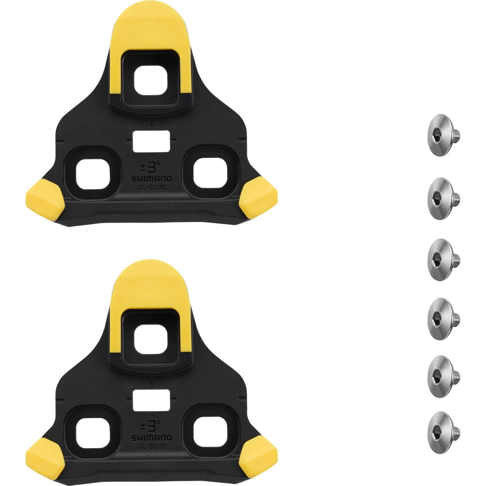 SHIMANO SPD-SLR Yellow 6° CL-SL110 Cleat Kit